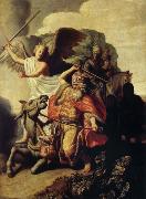 REMBRANDT Harmenszoon van Rijn, Balaam-s Ass